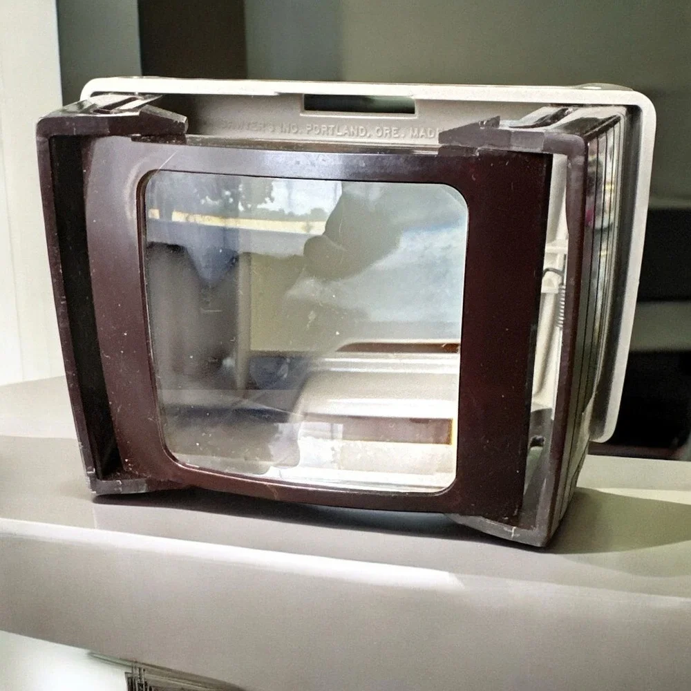 Vintage Pana-vue III‎ Folding 2x2 Slide Viewer by Sawyer's.